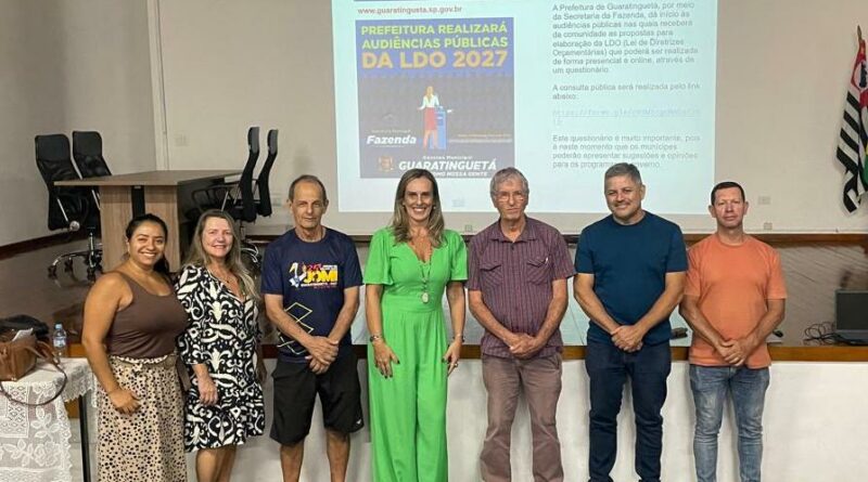 Prefeitura realiza primeira Audiência Pública Presencial da LDO 2027