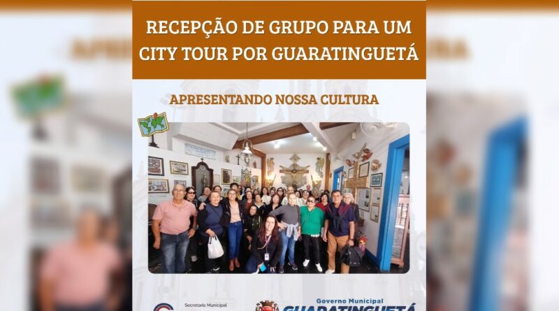 A Secretária de Turismo recebeu, nesta quinta-feira (16), um grupo de visitantes para um City Tour pelos principais atrativos do município!