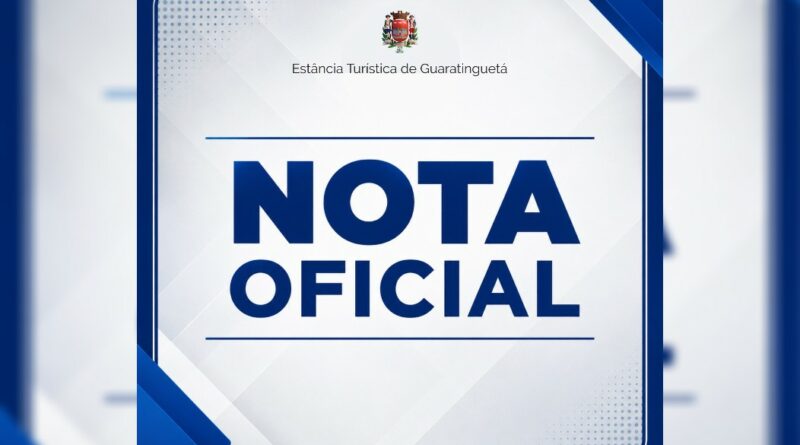 Nota Oficial